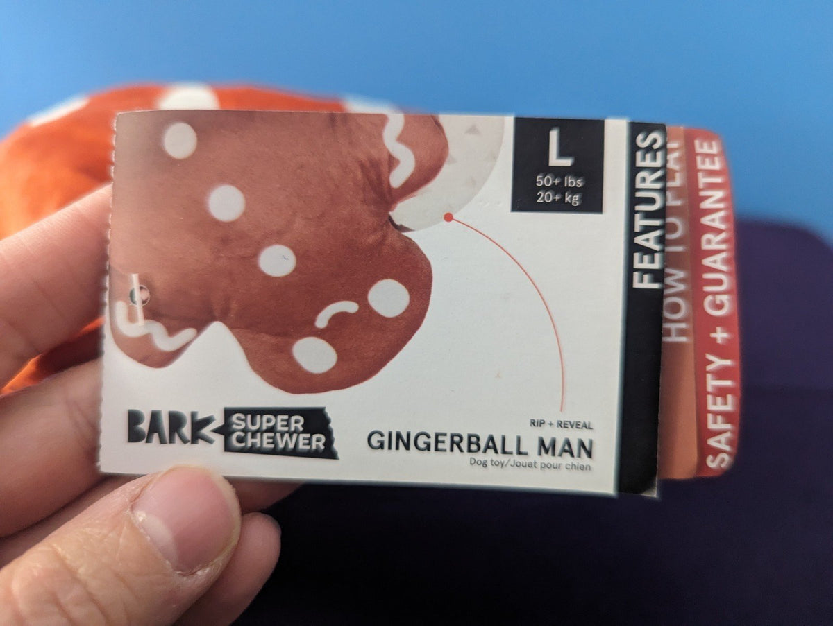 BarkBox Gingerball Man