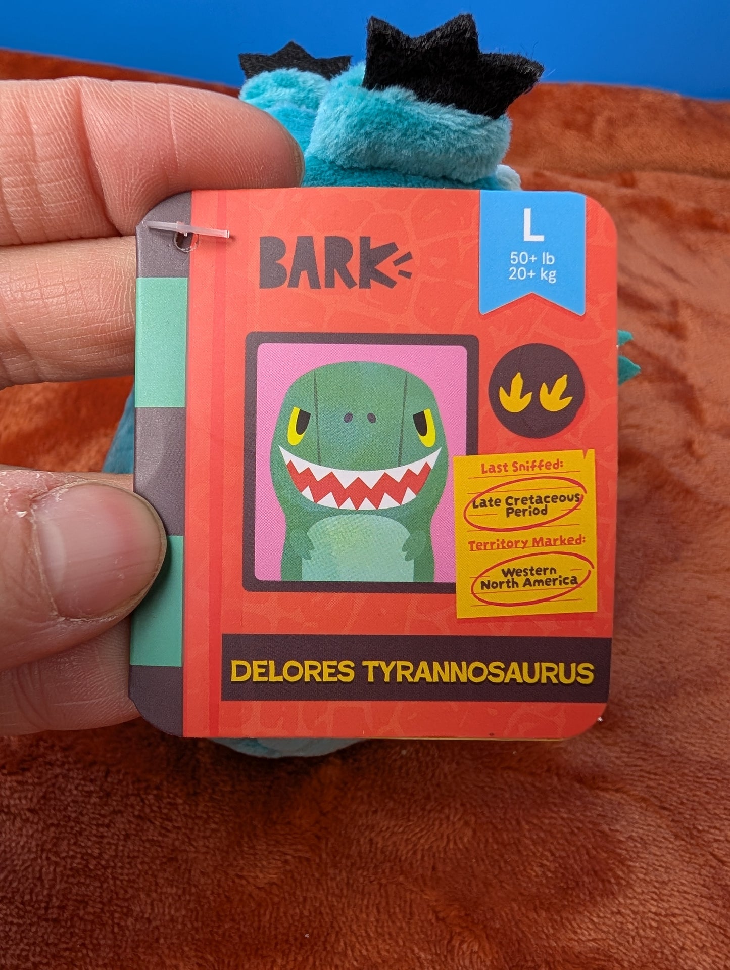 BarkBox Delores Tyrannosaurus