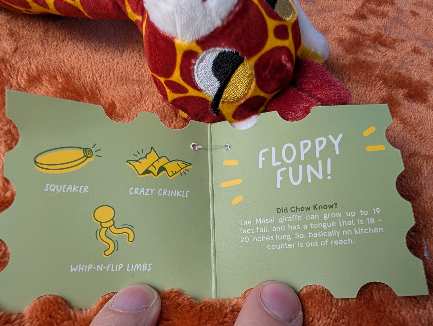 BarkBox Jabari Giraffe