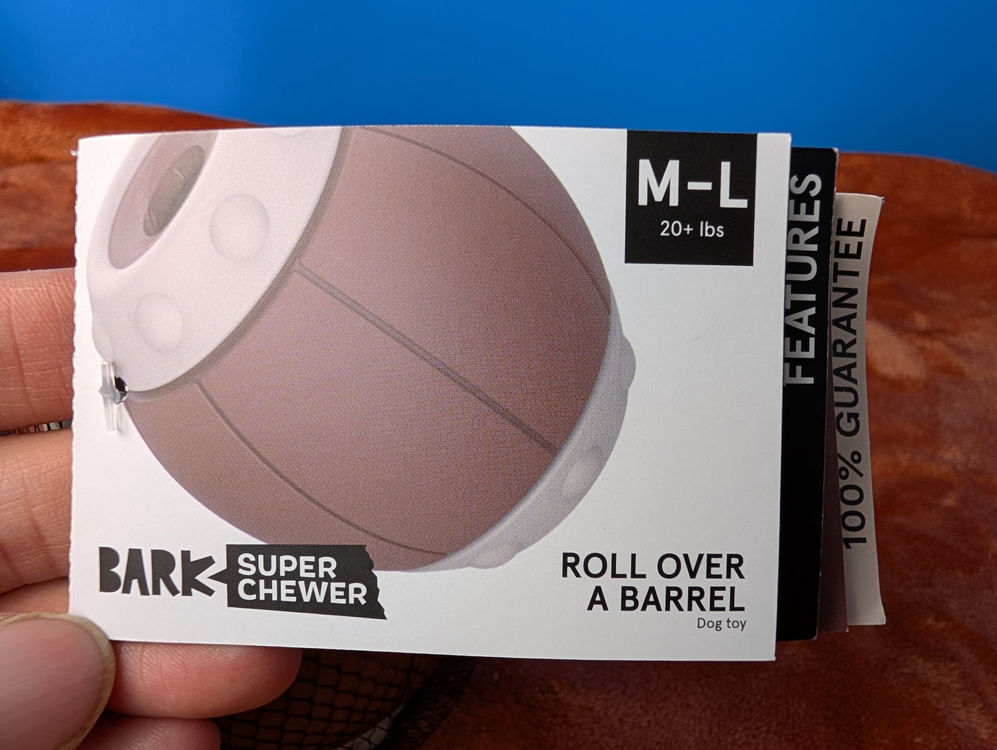 BarkBox Roll Over a Barrel