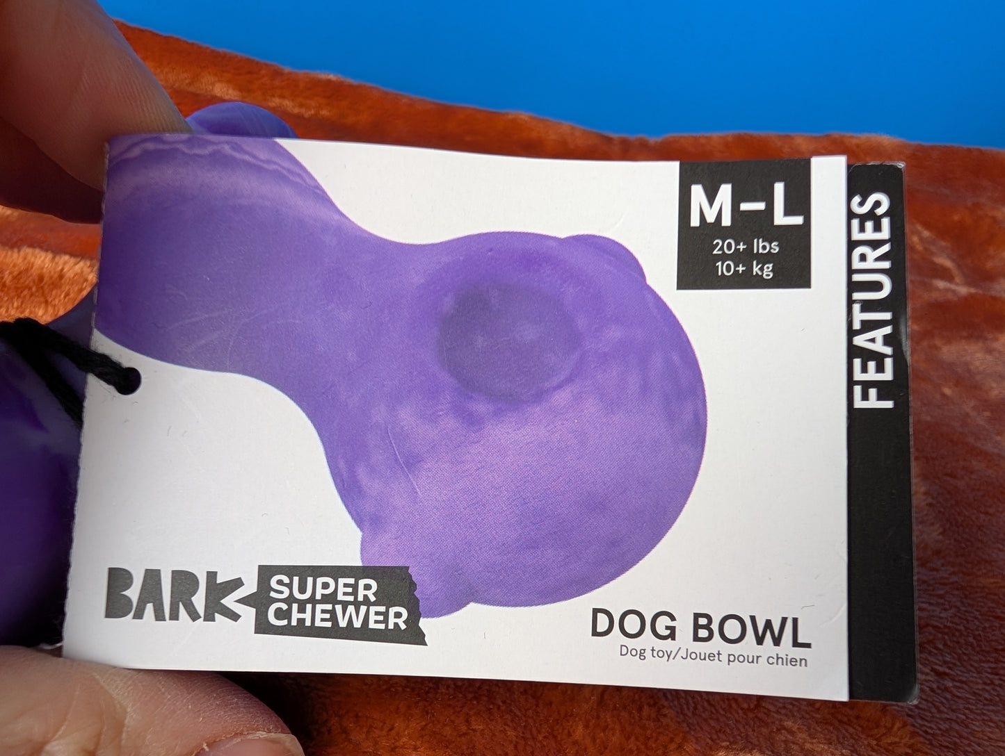 BarkBox Dog Bowl