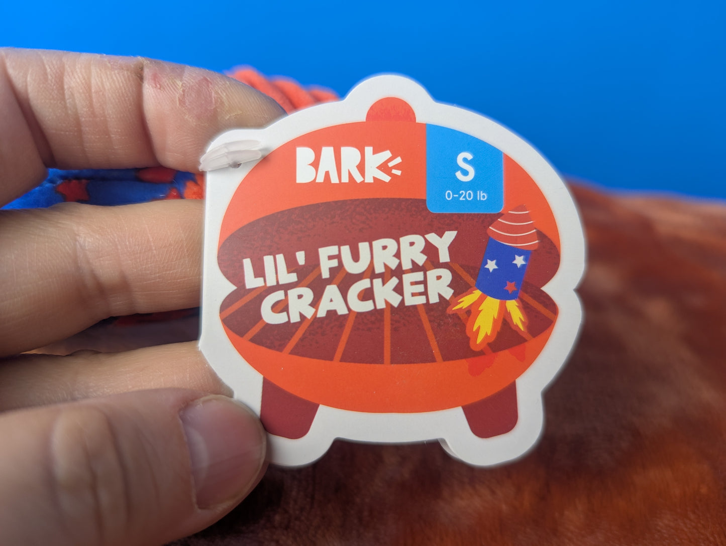 BarkBox Lil' Furry Cracker