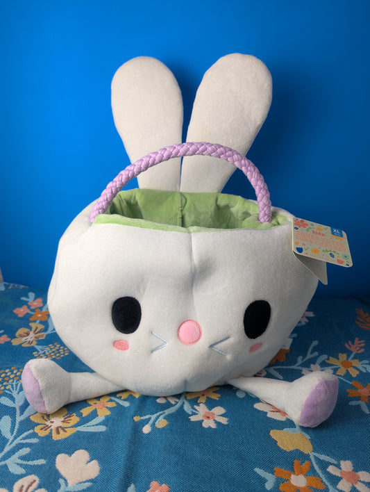 BarkBox Squeakster Bunny Basket