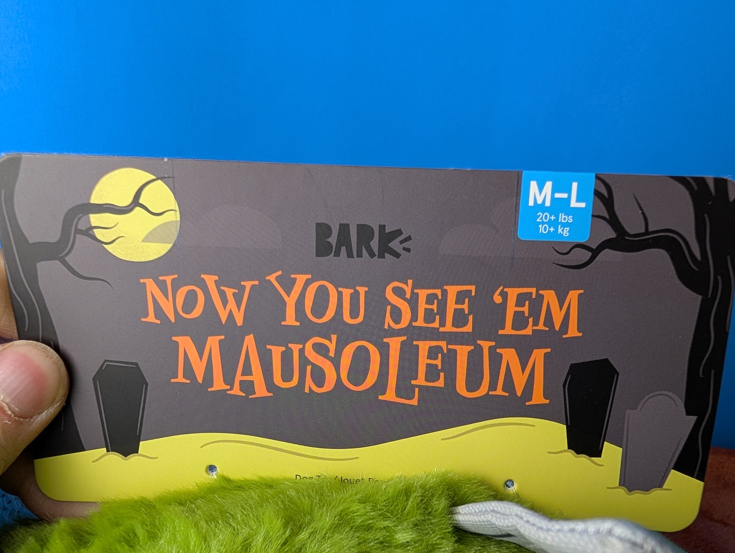 BarkBox Now You See 'Em Mausoleum