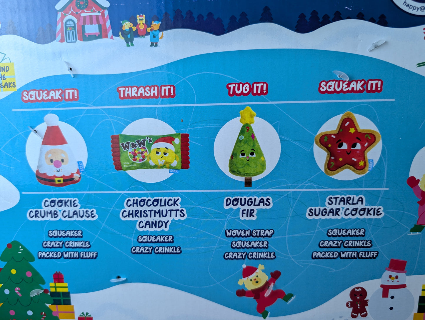 BarkBox Howly Jowly Holidays Stocking Stuffer Box