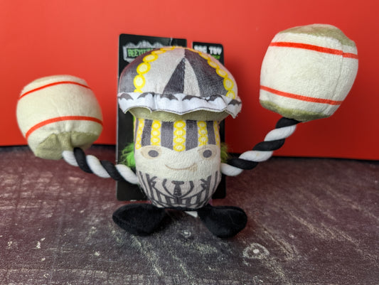 Beetlejuice 14" Carnival Rope Dog Toy