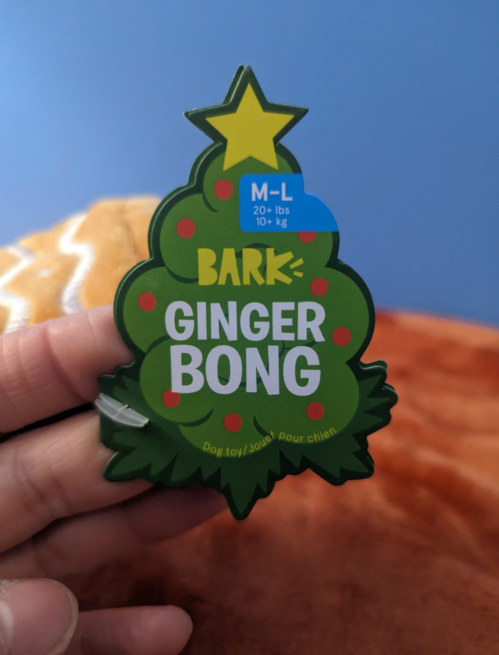 BarkBox Ginger Bong