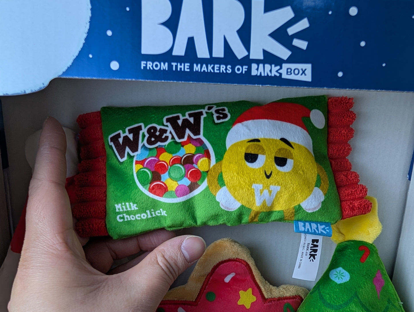 BarkBox Howly Jowly Holidays Stocking Stuffer Box