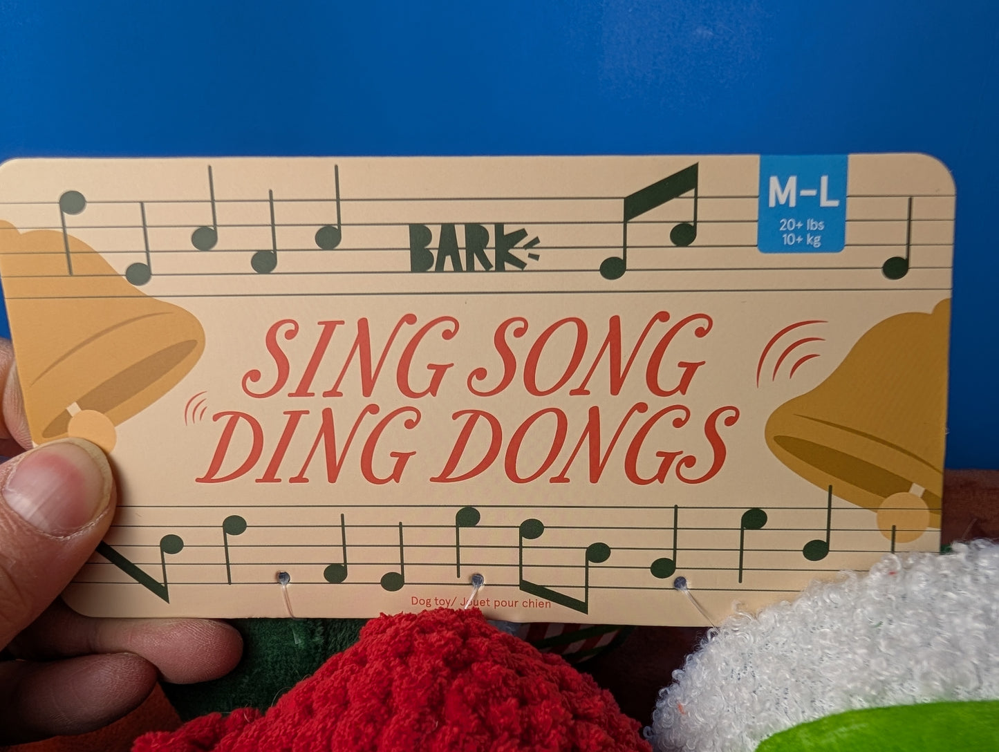 BarkBox Sing Song Ding Dongs