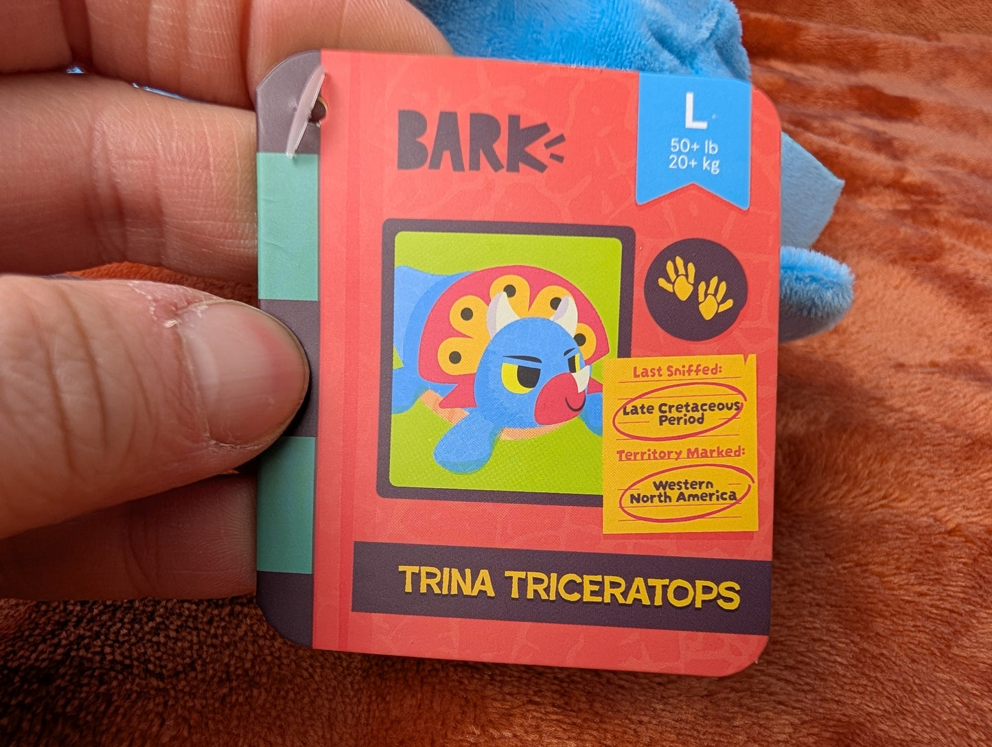 BarkBox Trina Triceratops