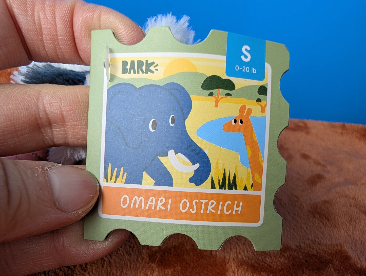 BarkBox Omari Ostrich