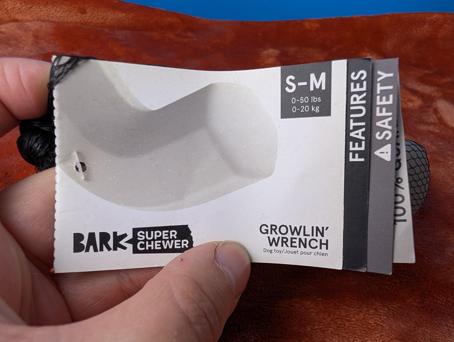 BarkBox Growlin' Wrench