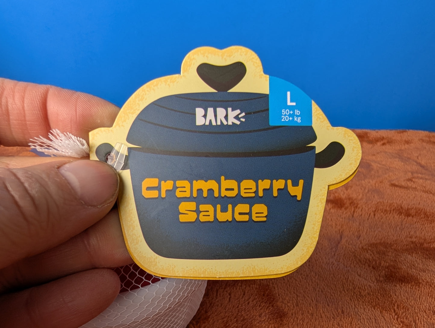 BarkBox Cramberry Sauce