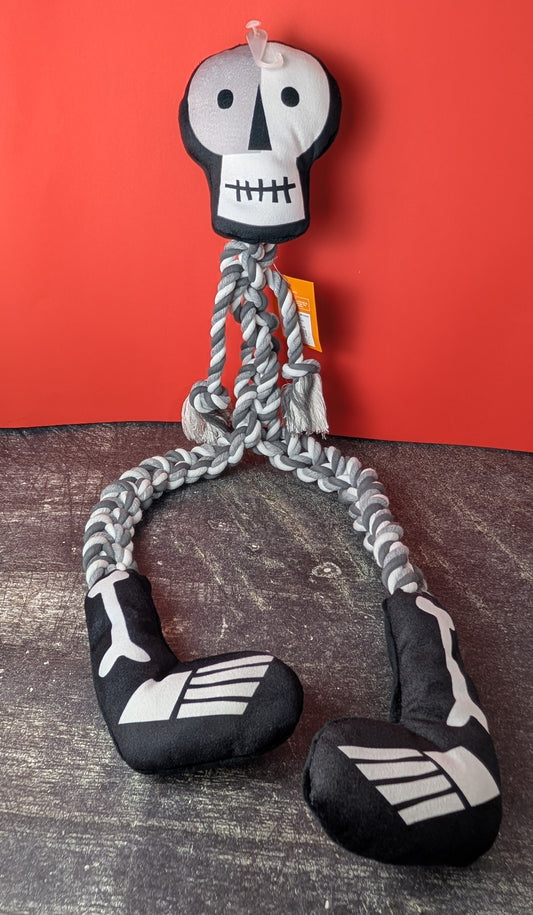 Hyde and Eek skeleton rope toy