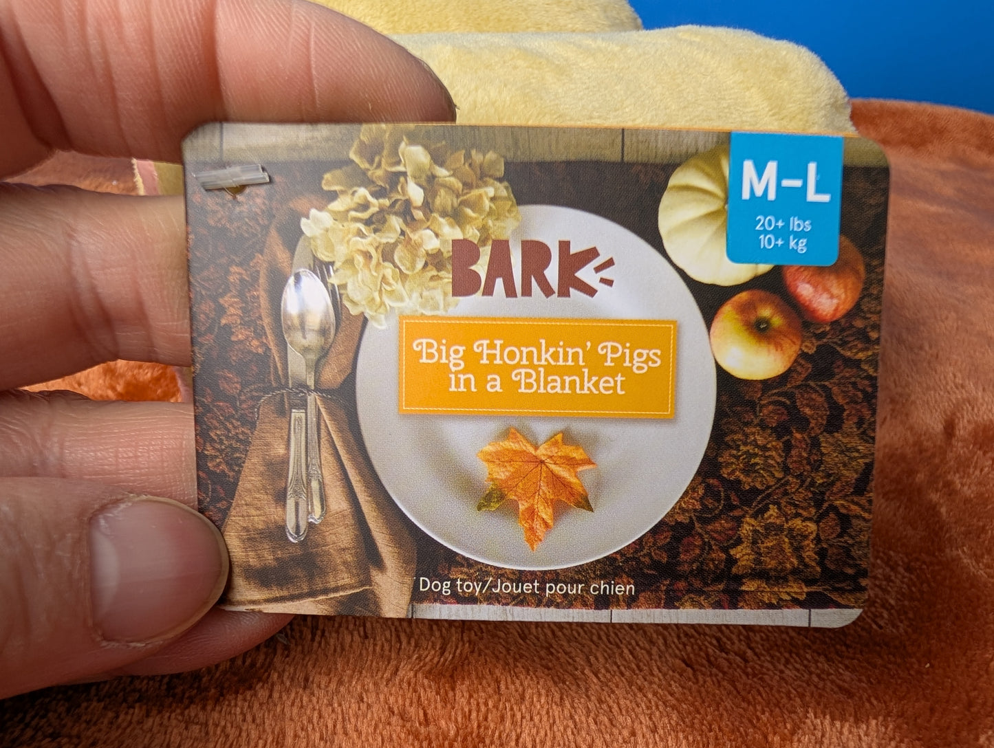 BarkBox Big Honkin' Pigs in a Blanket