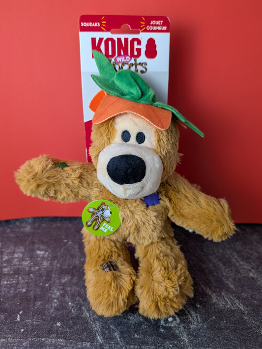 Kong Wild Knots Pumpkin Bear