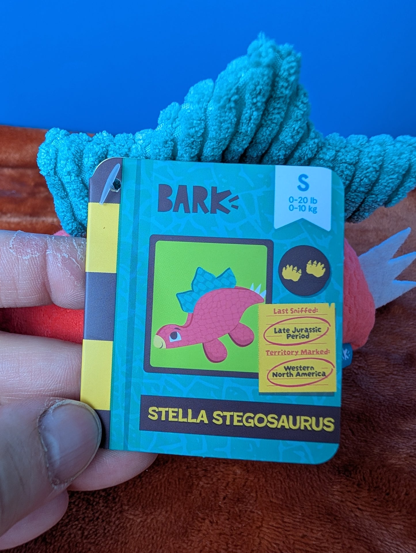 Barkbox Stella Stegosaurus