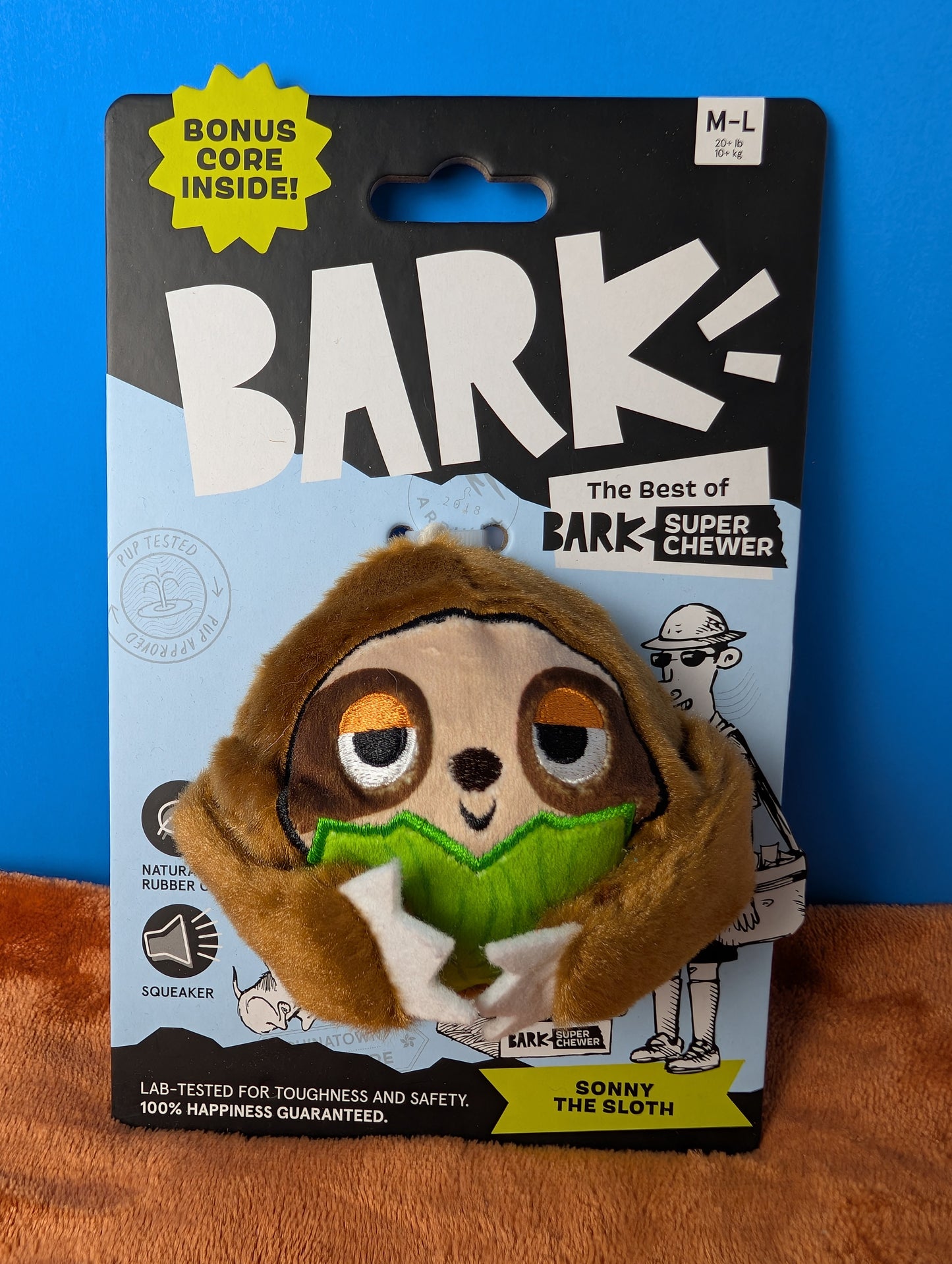 BarkBox Sunny The Sloth