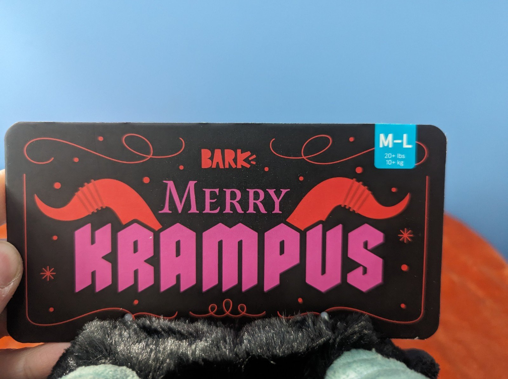 BarkBox Mary Krampus