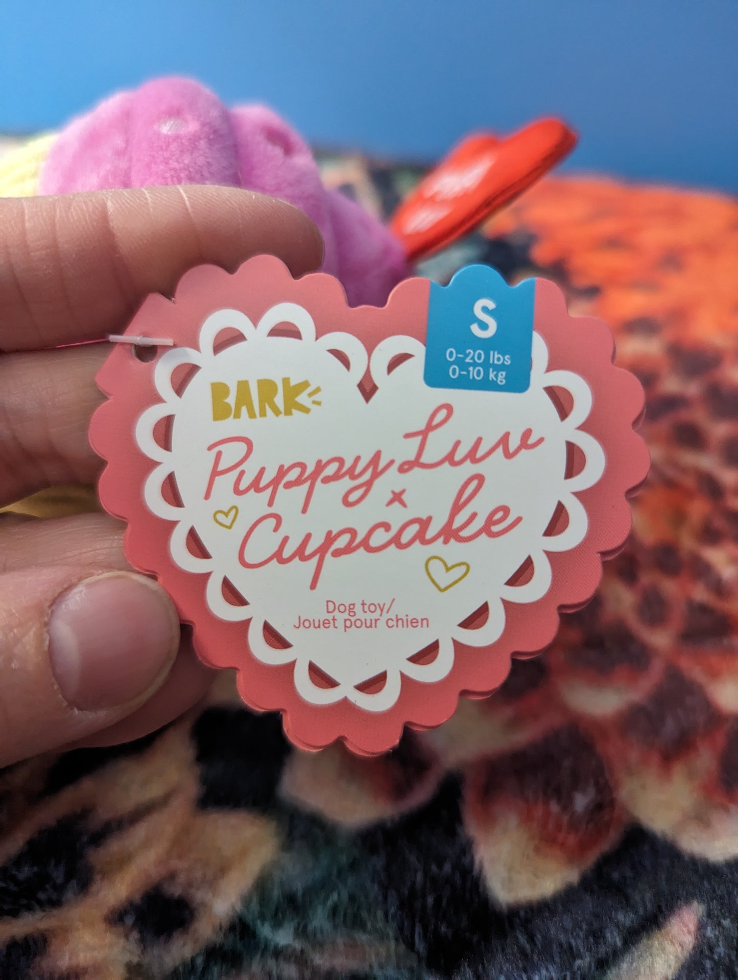 Barkbox Puppy Luv Cupcake