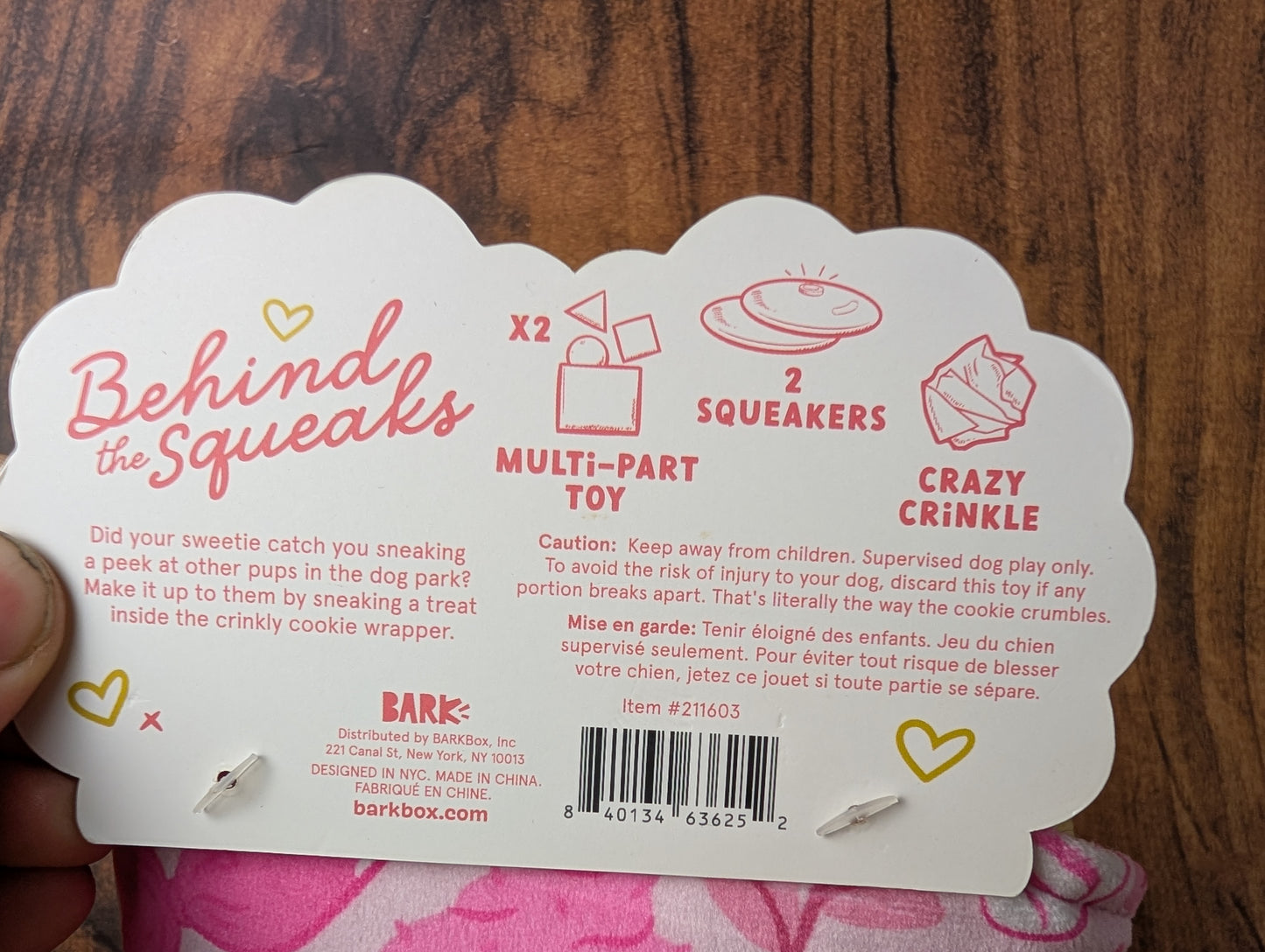 BarkBox Cutie Cookie