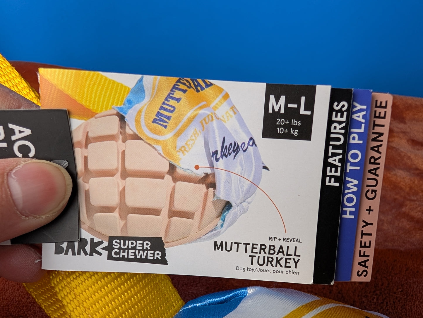 BarkBox Mutterball Turkey