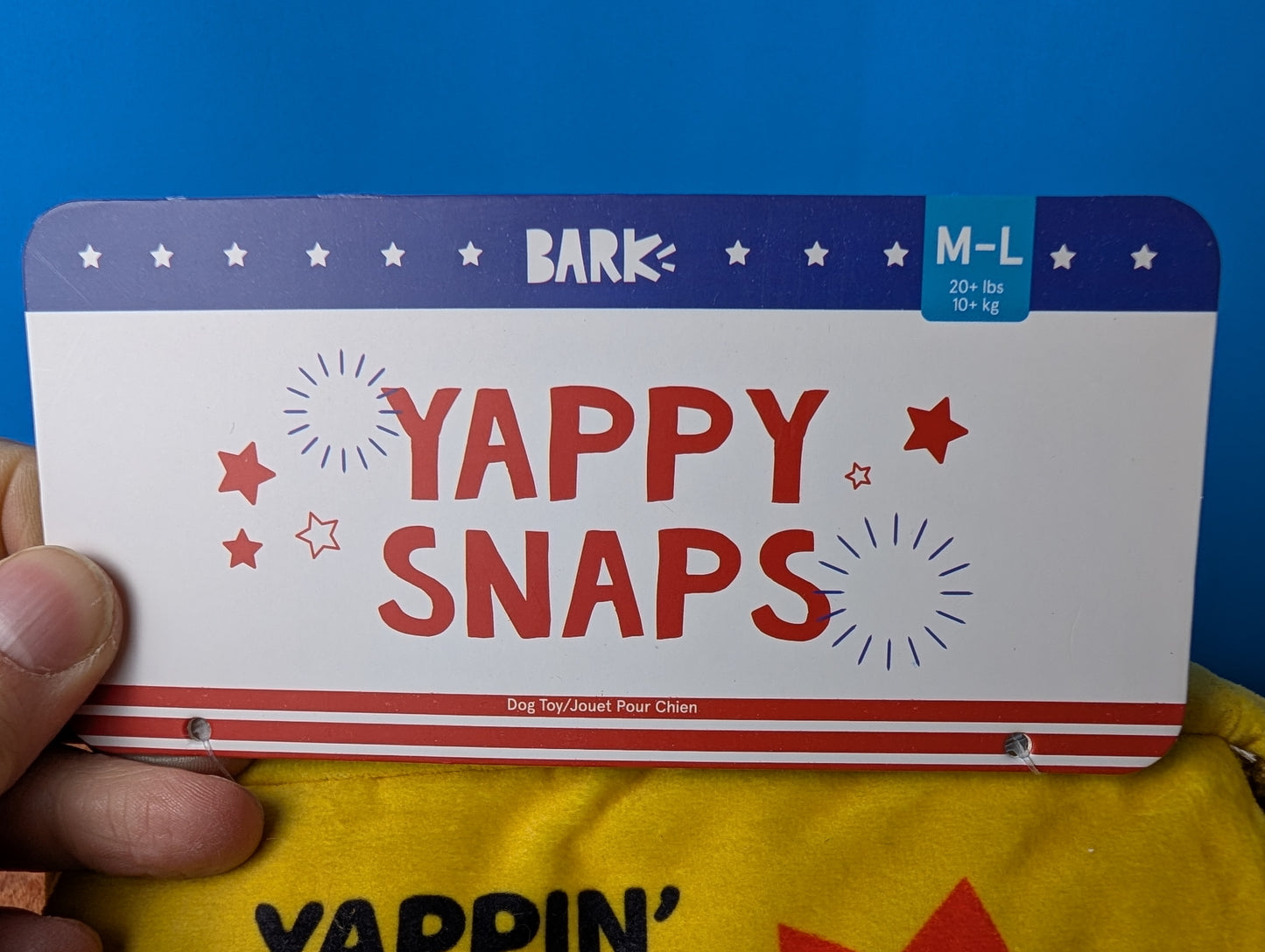 BarkBox Yappy Snaps