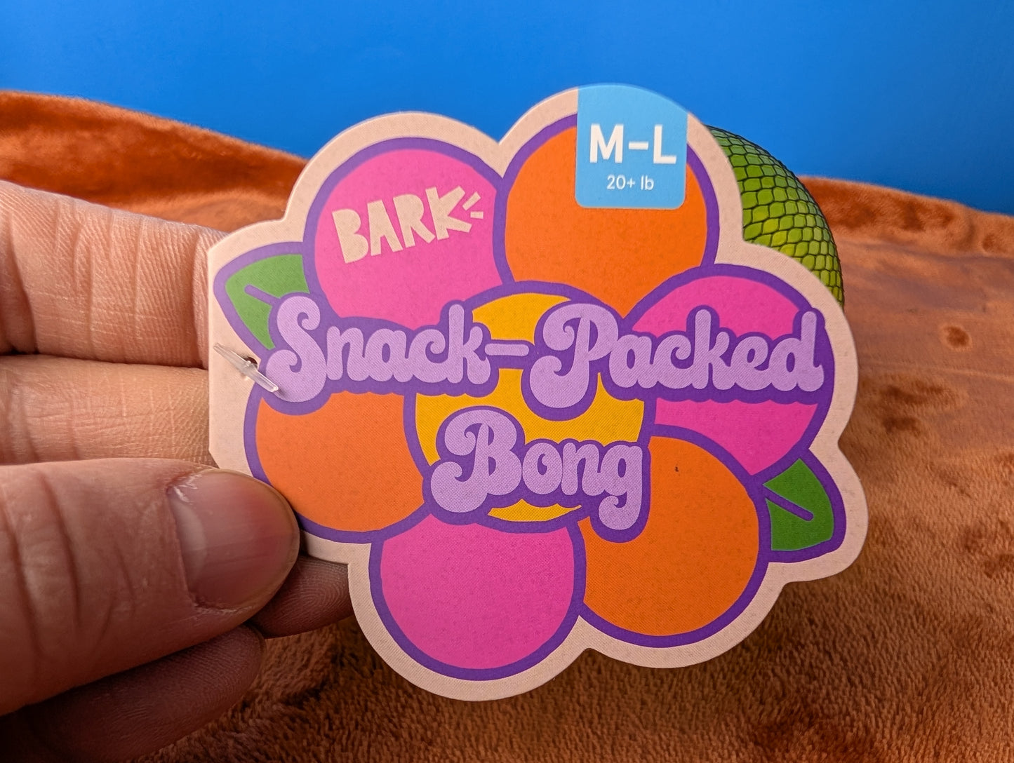 Barkbox Snacked Packed Bong