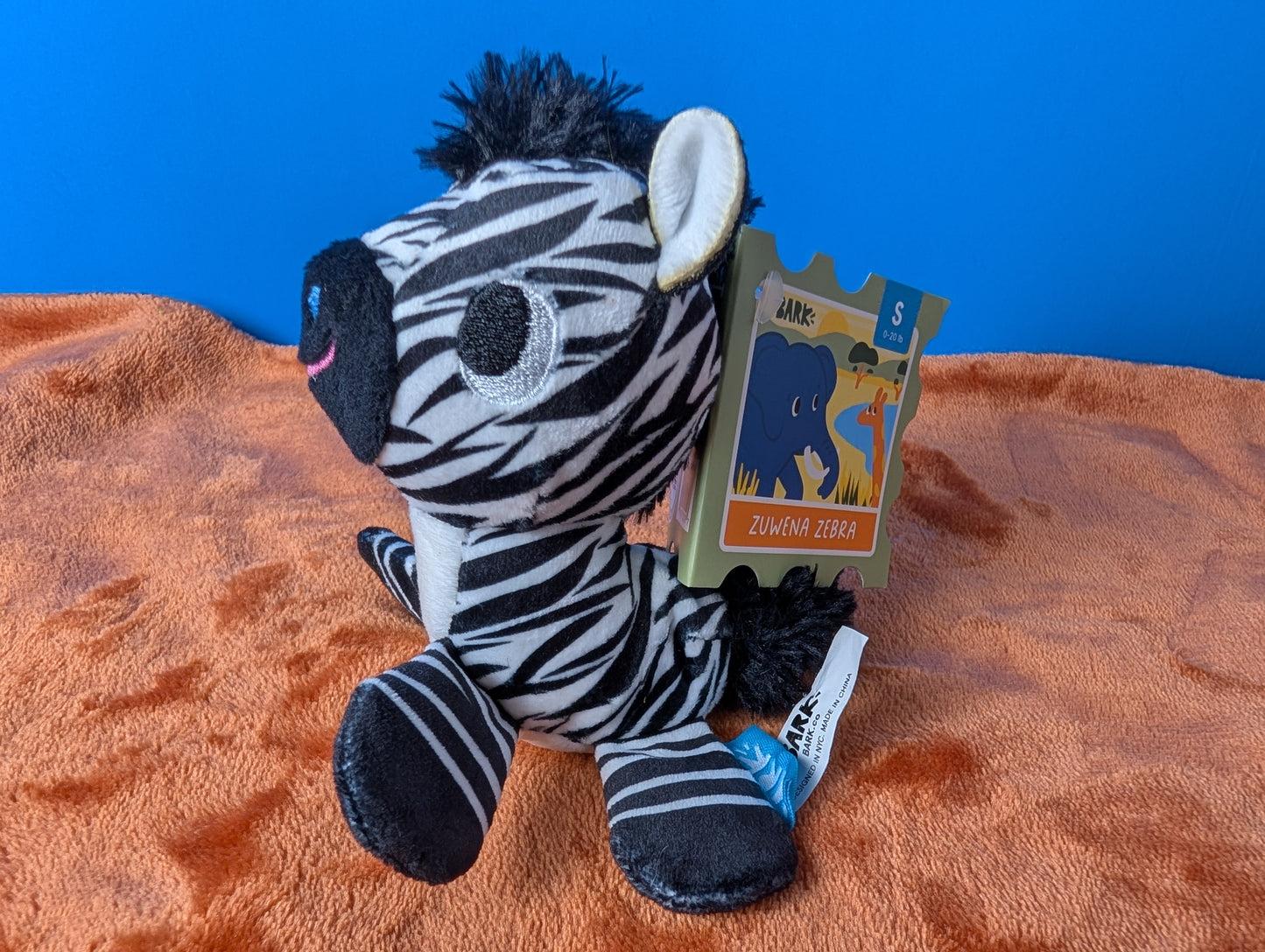 BarkBox Zuwena Zebra