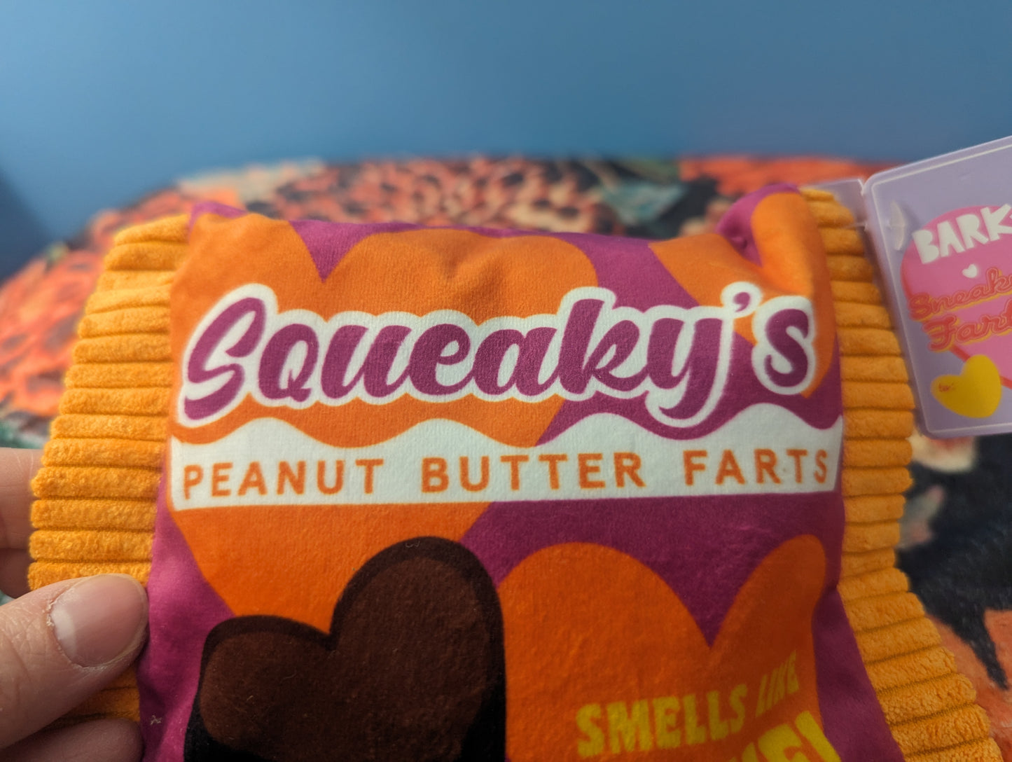 BarkBox Sneaky Fart Hearts
