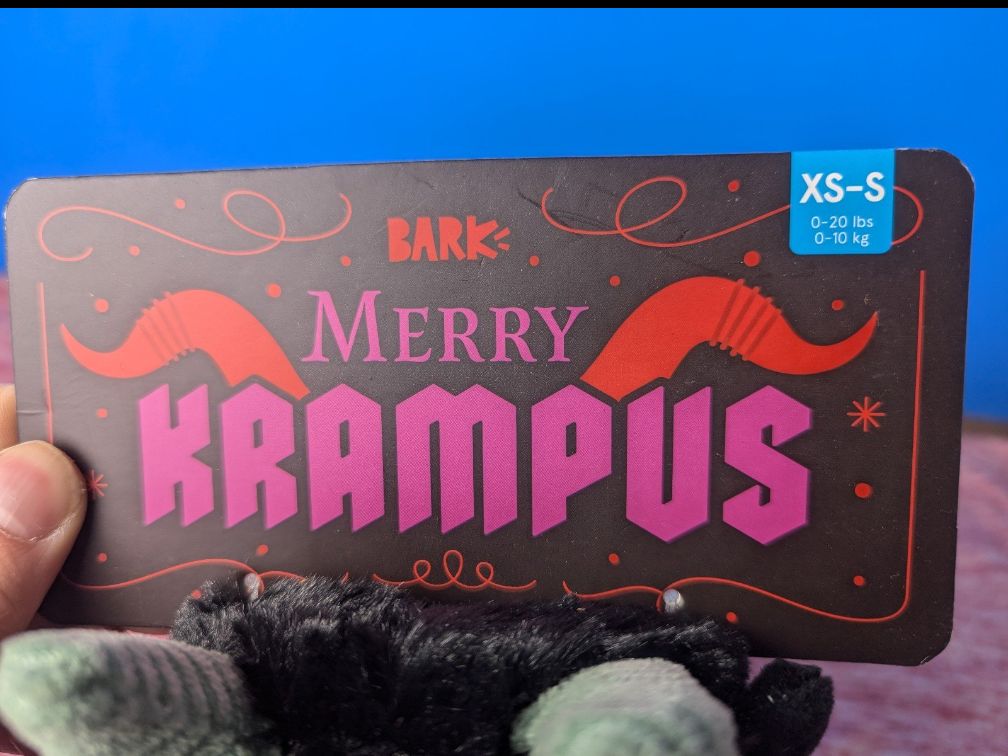 BarkBox Mary Krampus