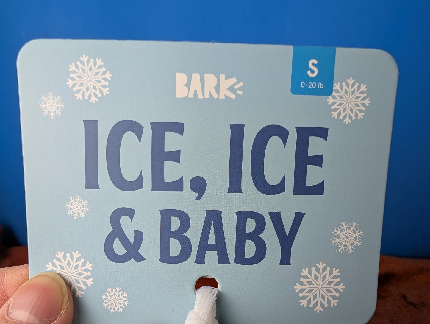 BarkBox Ice, Ice and Baby