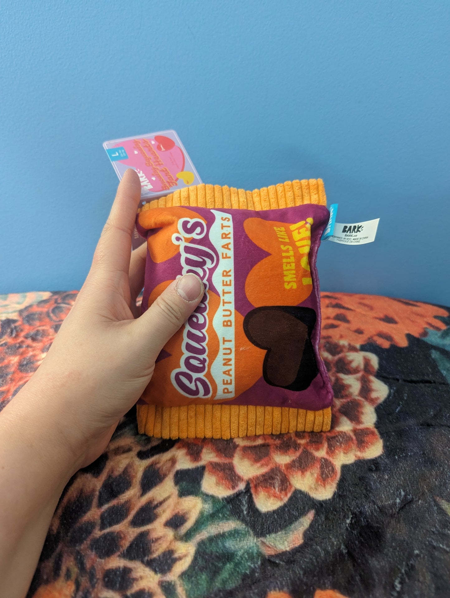 BarkBox Sneaky Fart Hearts