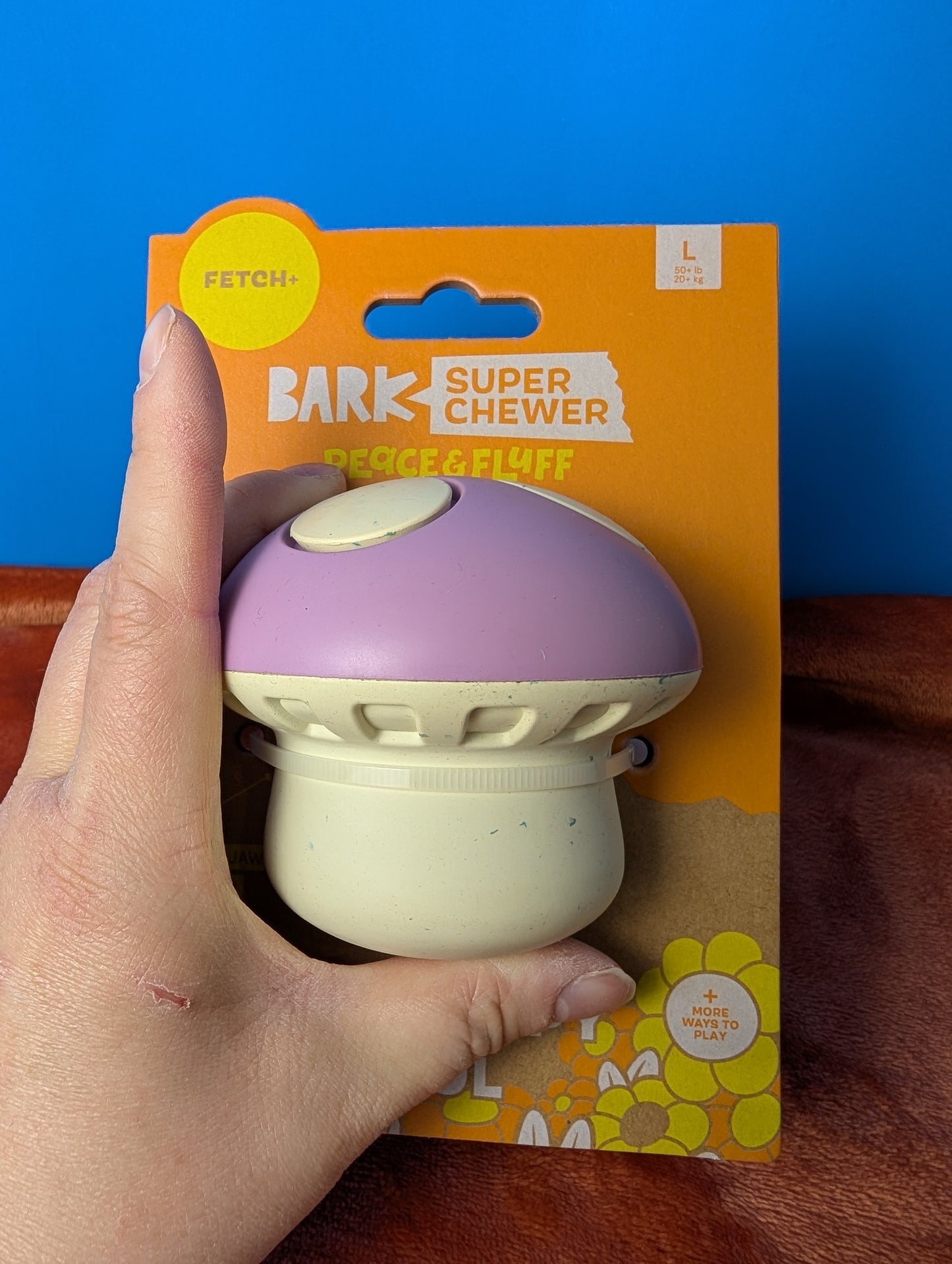 BarkBox Purple Trippy Toadstool