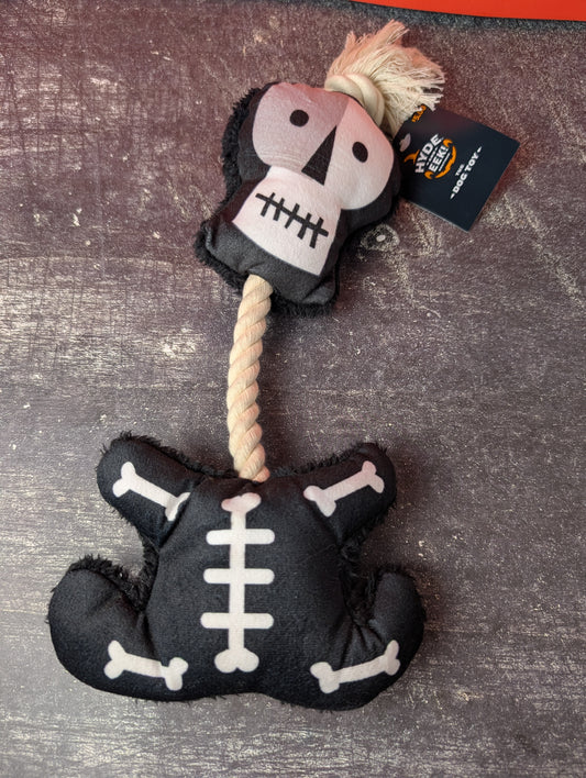 Hyde and Eek skeleton rope toy