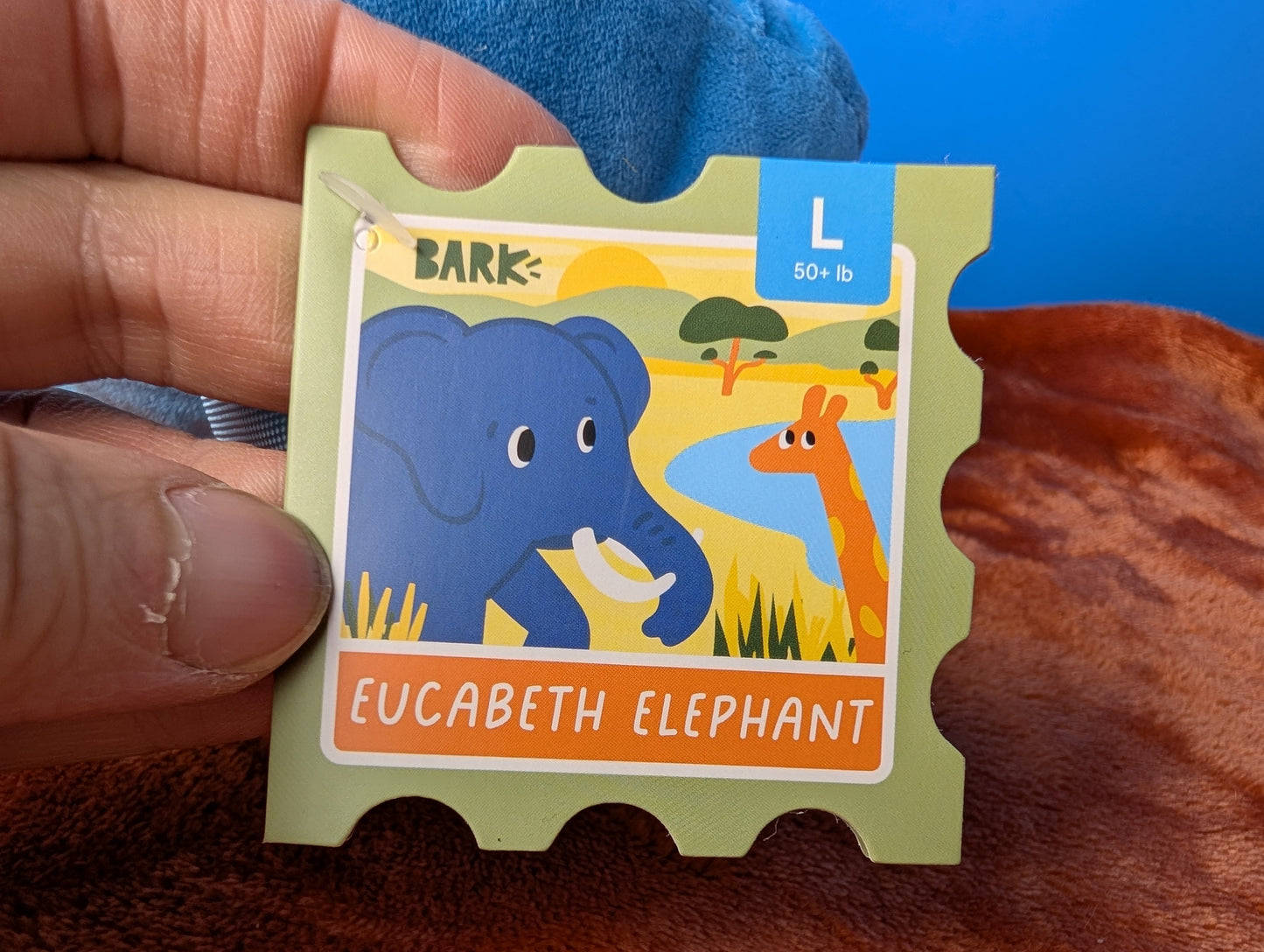 BarkBox Eucabeth Elephant