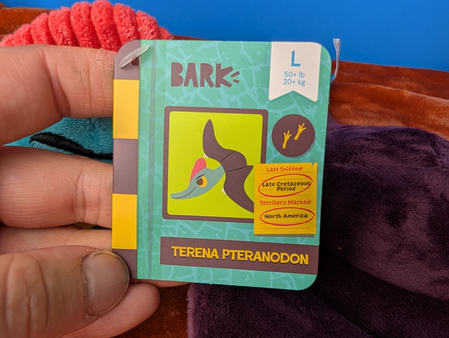 BarkBox Terena Pteranodon