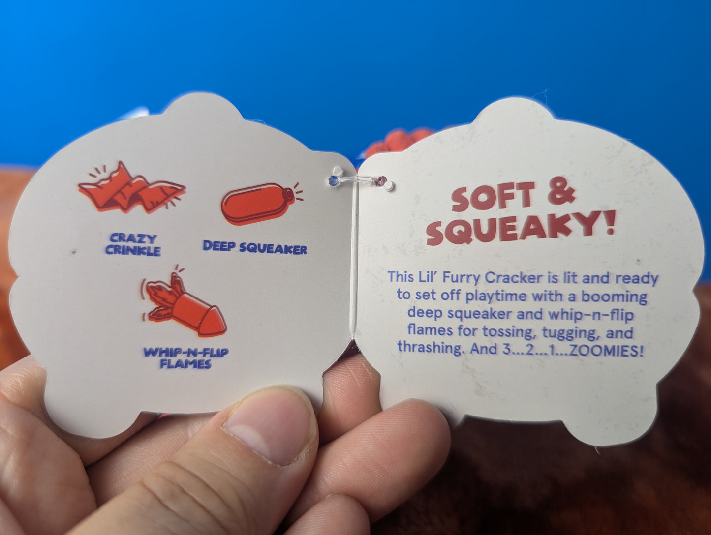 BarkBox Lil' Furry Cracker
