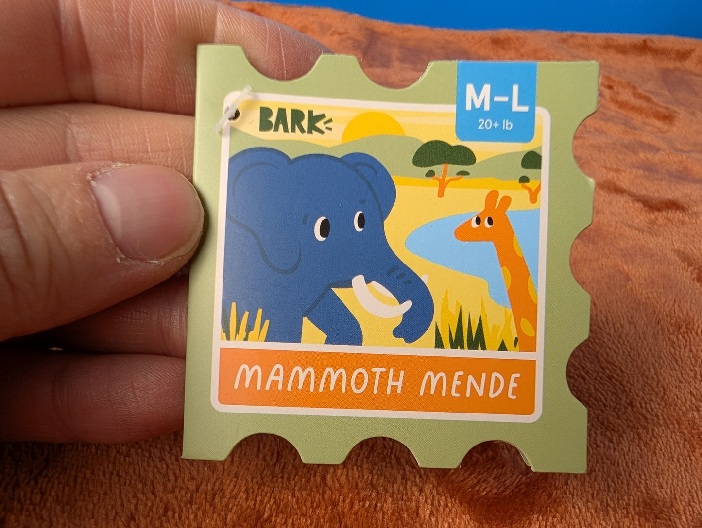 BarkBox Mammoth Mende