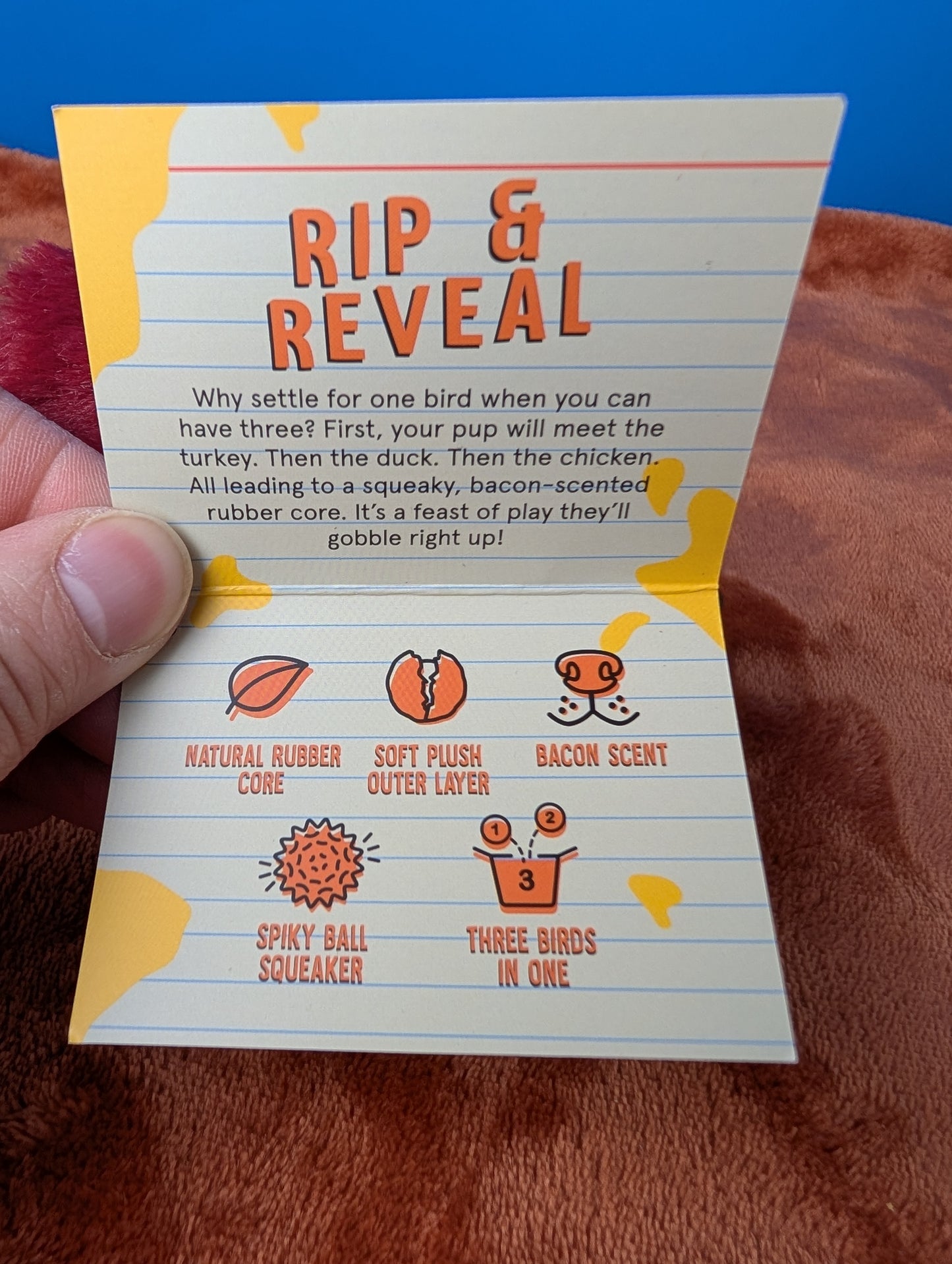 Barkbox Tough Stuffed Turducken