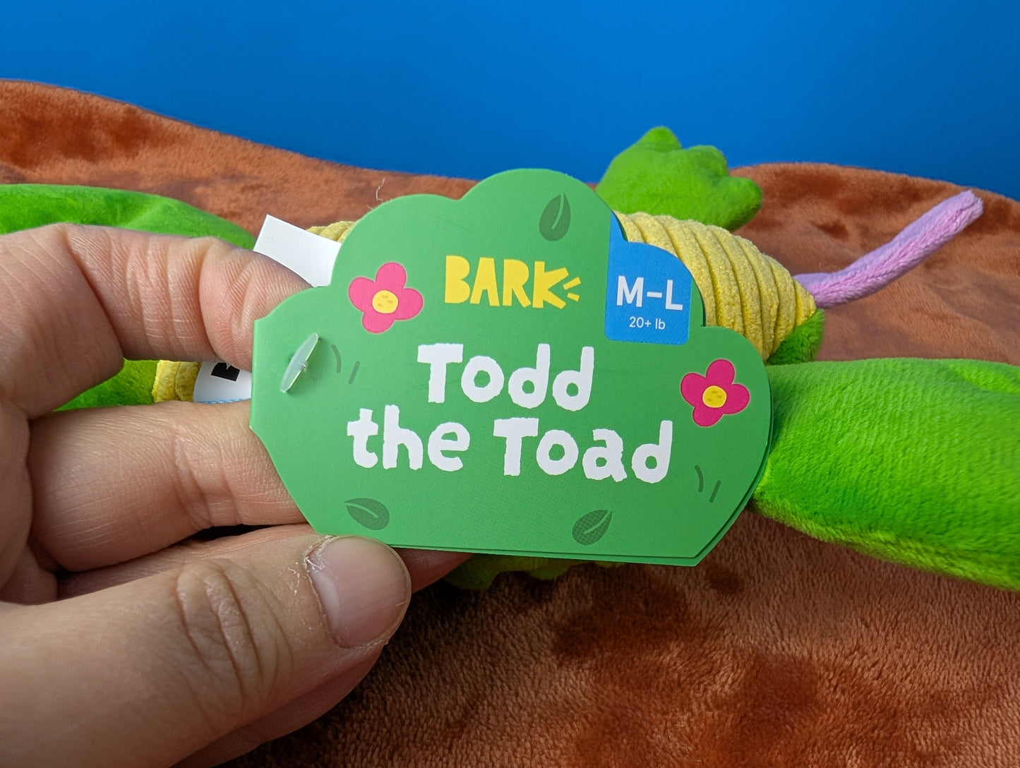 BarkBox Todd the Toad